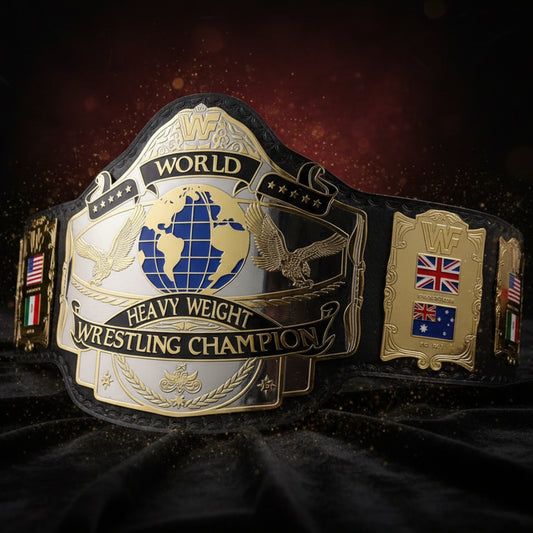 WWF Hulk Hogan 86 Wrestling Championship Replica Title Belt