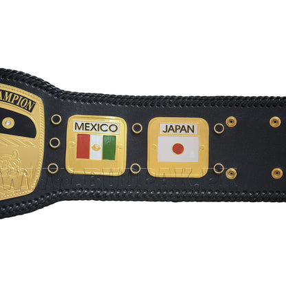 NWA Domed Globe World Wrestling Championship Replica Tittle Belt