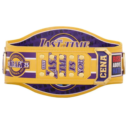 2025 John Cena Farewell Spinner Replica Belt – Bakersfield Tour Exclusive