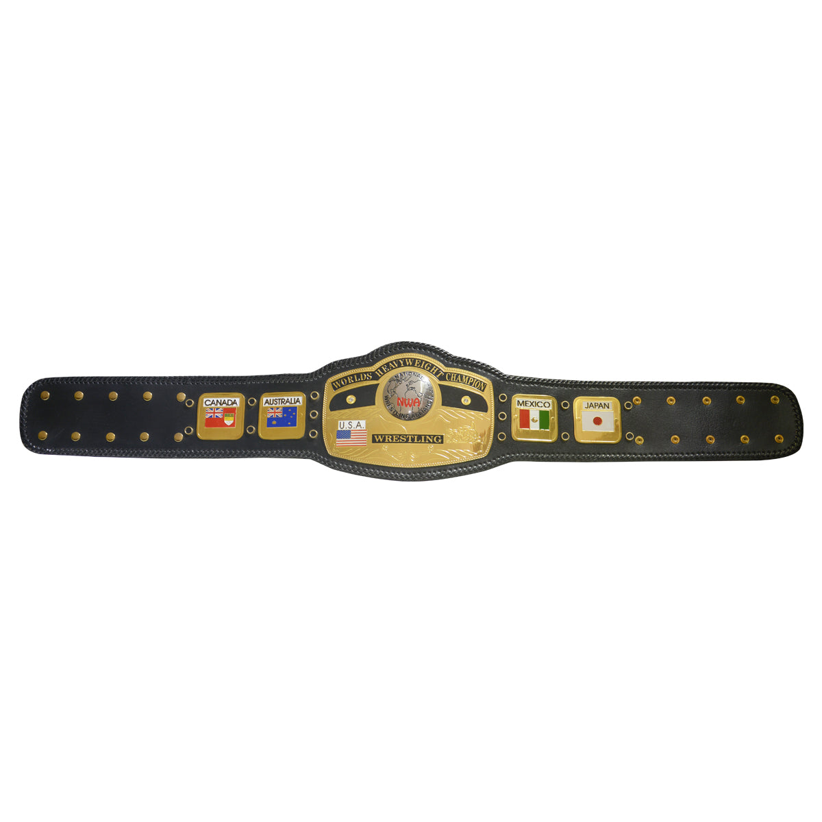 NWA Domed Globe World Wrestling Championship Replica Tittle Belt