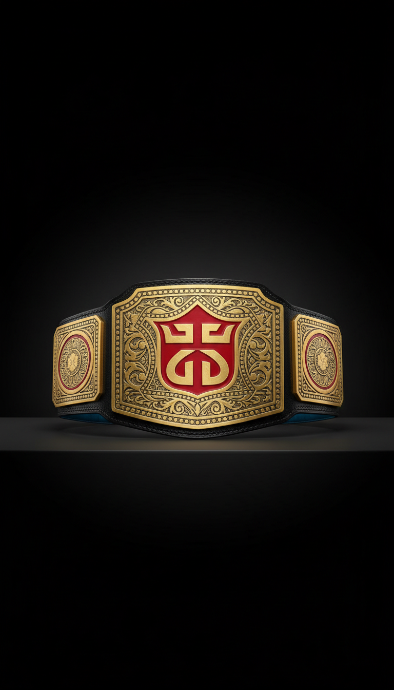 UK Exclusive Collector's Edition Red Trim Belt