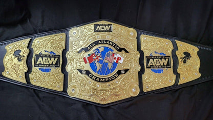 AEW All-Atlantic Replica Championship belt