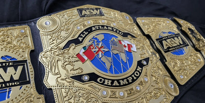 AEW All-Atlantic Replica Championship belt