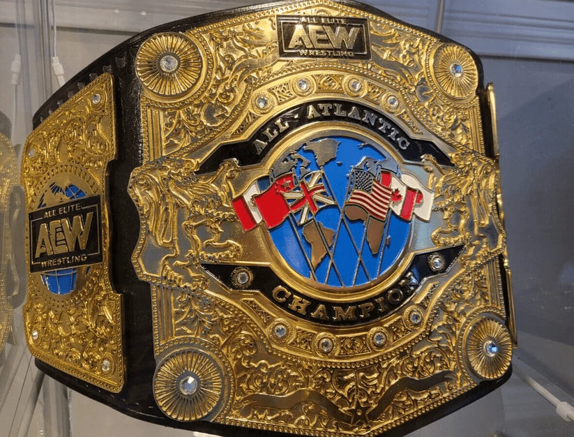 AEW All-Atlantic Replica Championship belt
