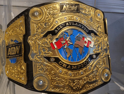 AEW All-Atlantic Replica Championship belt
