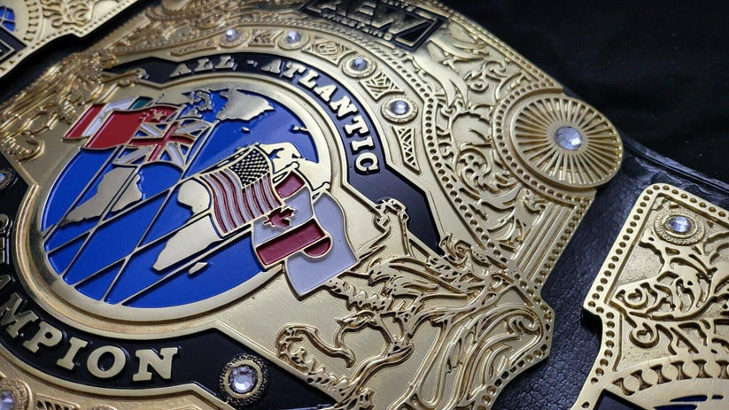 AEW All-Atlantic Replica Championship Belt – Premium Wrestling Belt