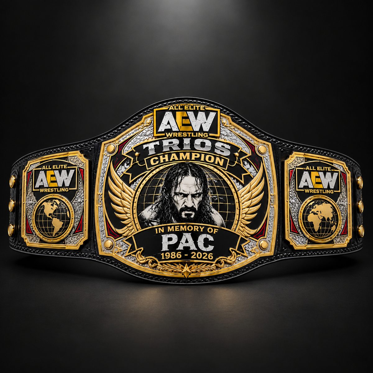 AEW All-Atlantic Replica Championship Belt – Premium Wrestling Belt