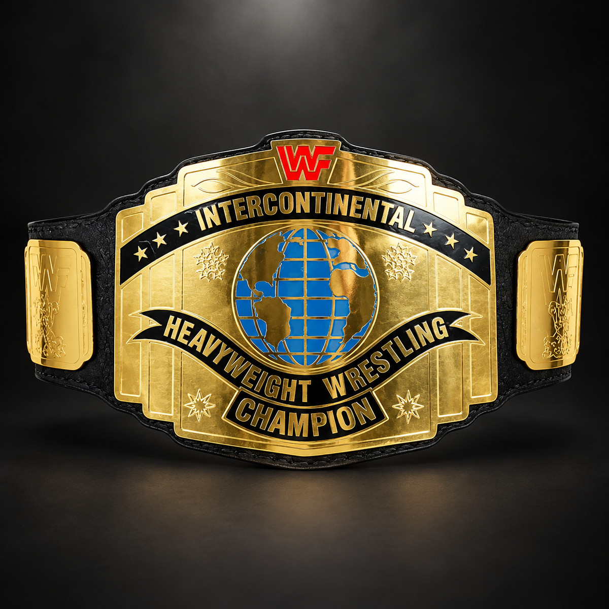 WWF Intercontinental Block Logo Championship Replica Title Belt