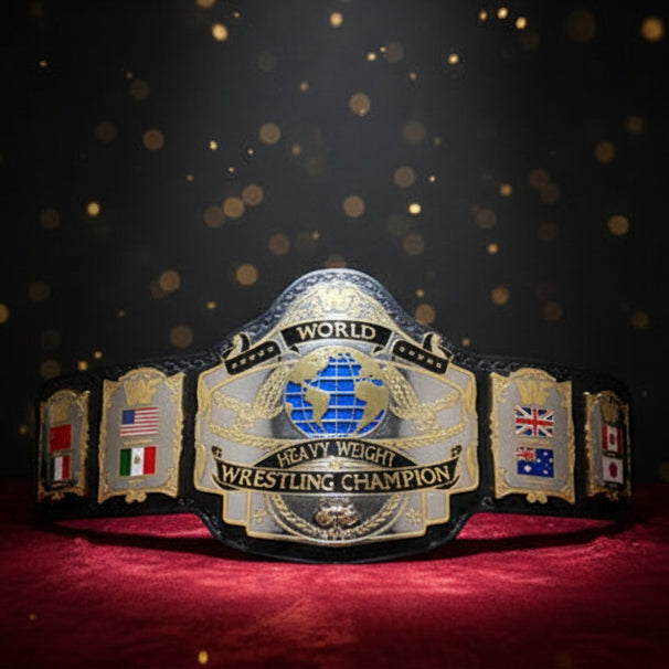 WWF Hulk Hogan 86 Wrestling Championship Replica Title Belt