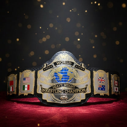 WWF Hulk Hogan 86 Wrestling Championship Replica Title Belt