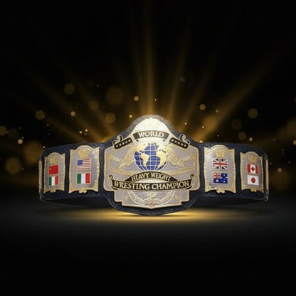 WWF Hulk Hogan 86 Wrestling Championship Replica Title Belt