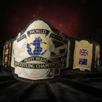 WWF Hulk Hogan 86 Wrestling Championship Replica Title Belt