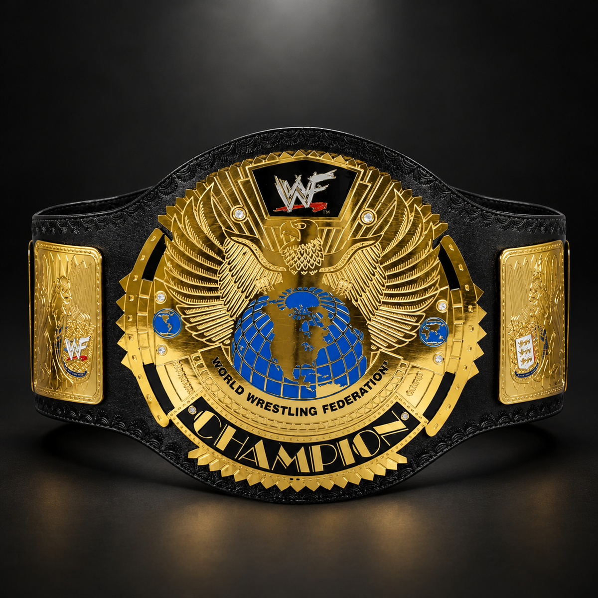 WWF Attitude Era Big Eagle Championship Replica Title Belt