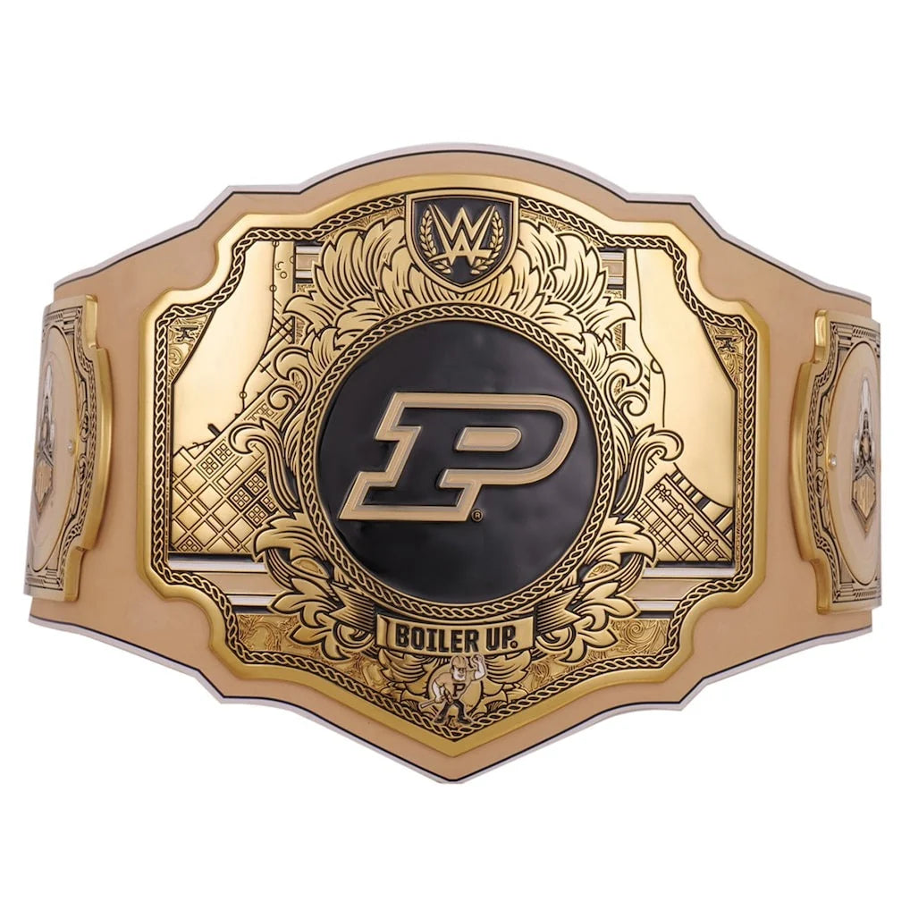 Purdue Boilermakers WWE Legacy Title Belt