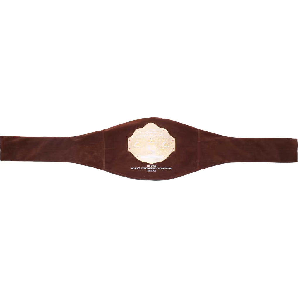 WWE Big Gold World Heavyweight Championship Replica Title Belt