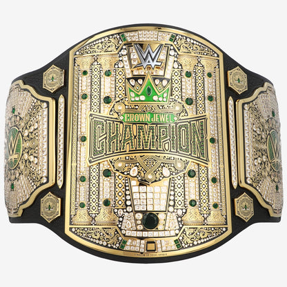 WWE Crown Jewel Men's Championship Title Belt