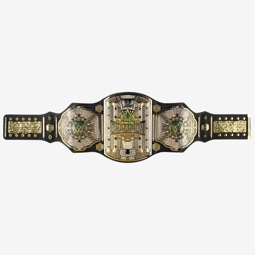 WWE Crown Jewel Men's Championship Title Belt
